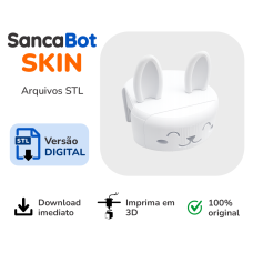 SancaBot Skin - Coelhinho| Arquivos STL